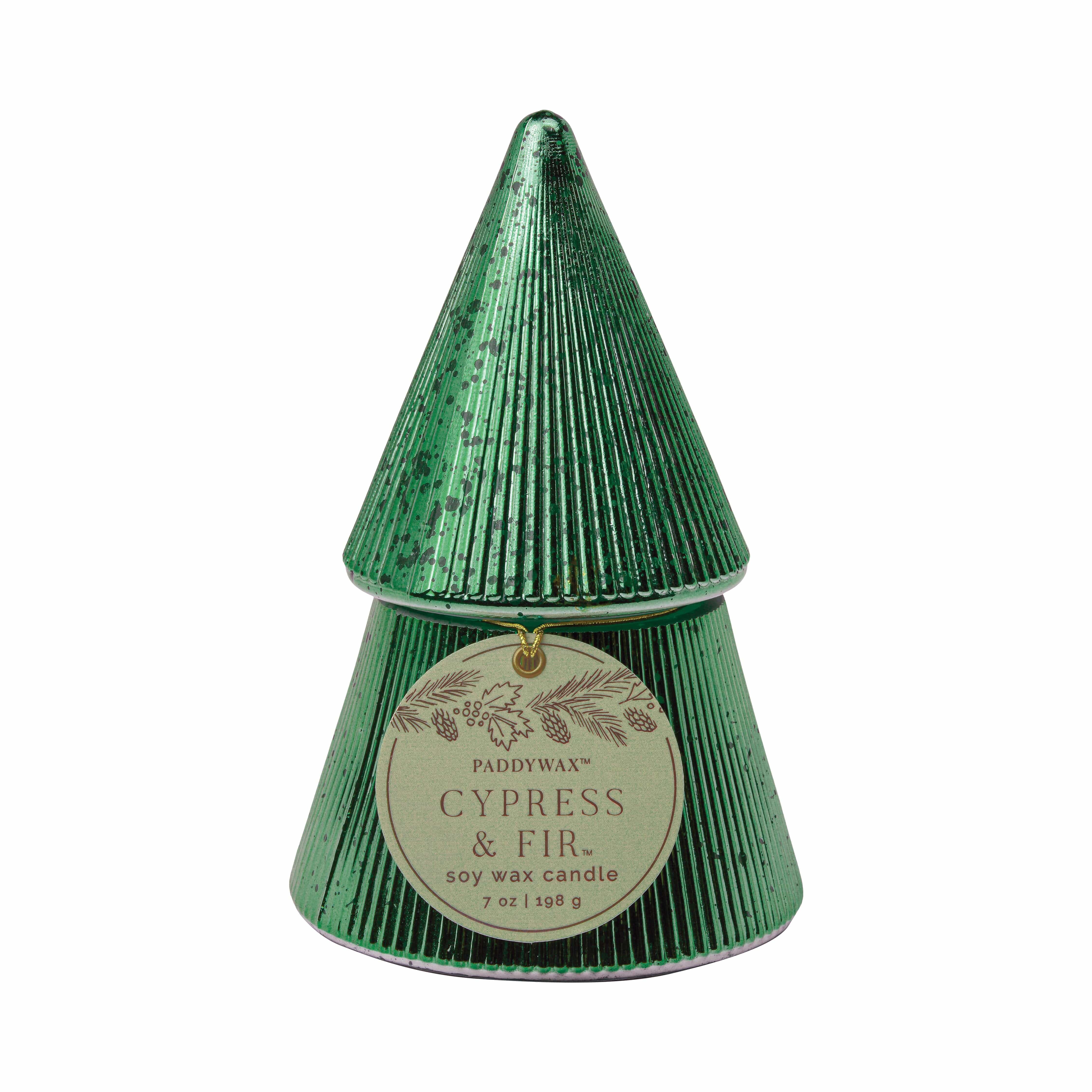 Cypress + Fir Green Tree - 7 oz Candle