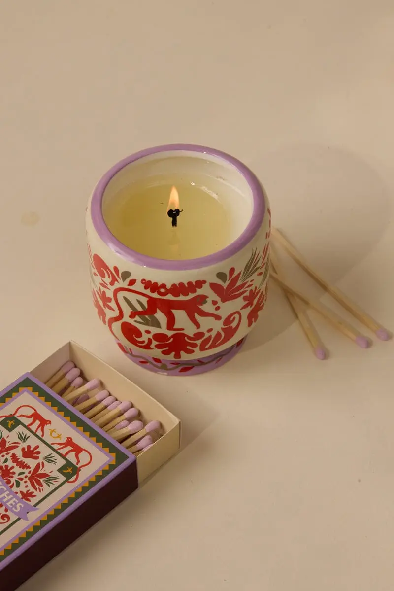 Coconut & Amber - A Dopo 8 oz Candle - Image 3