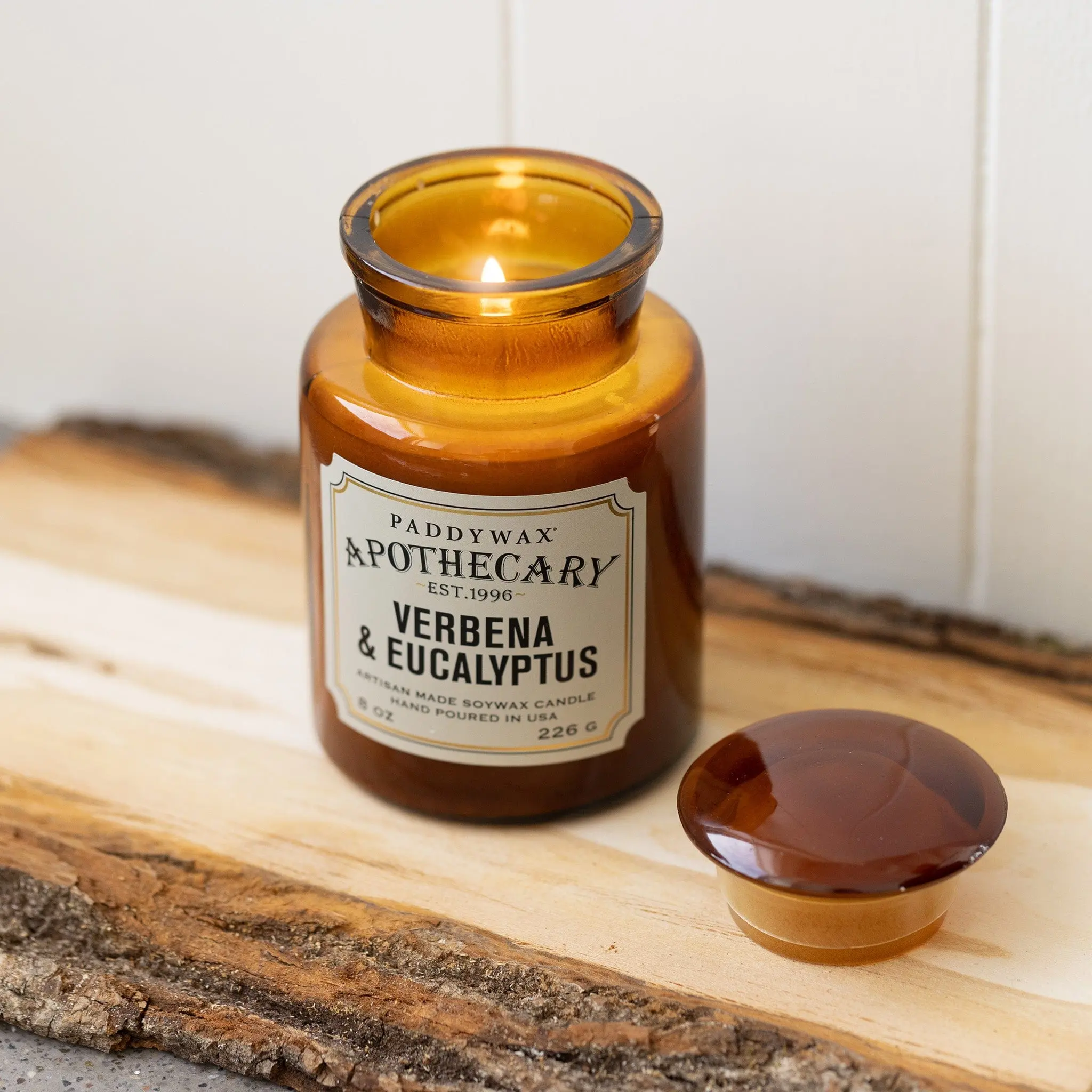 Verbena + Eucalyptus - Apothecary 8 oz Candle - Image 2