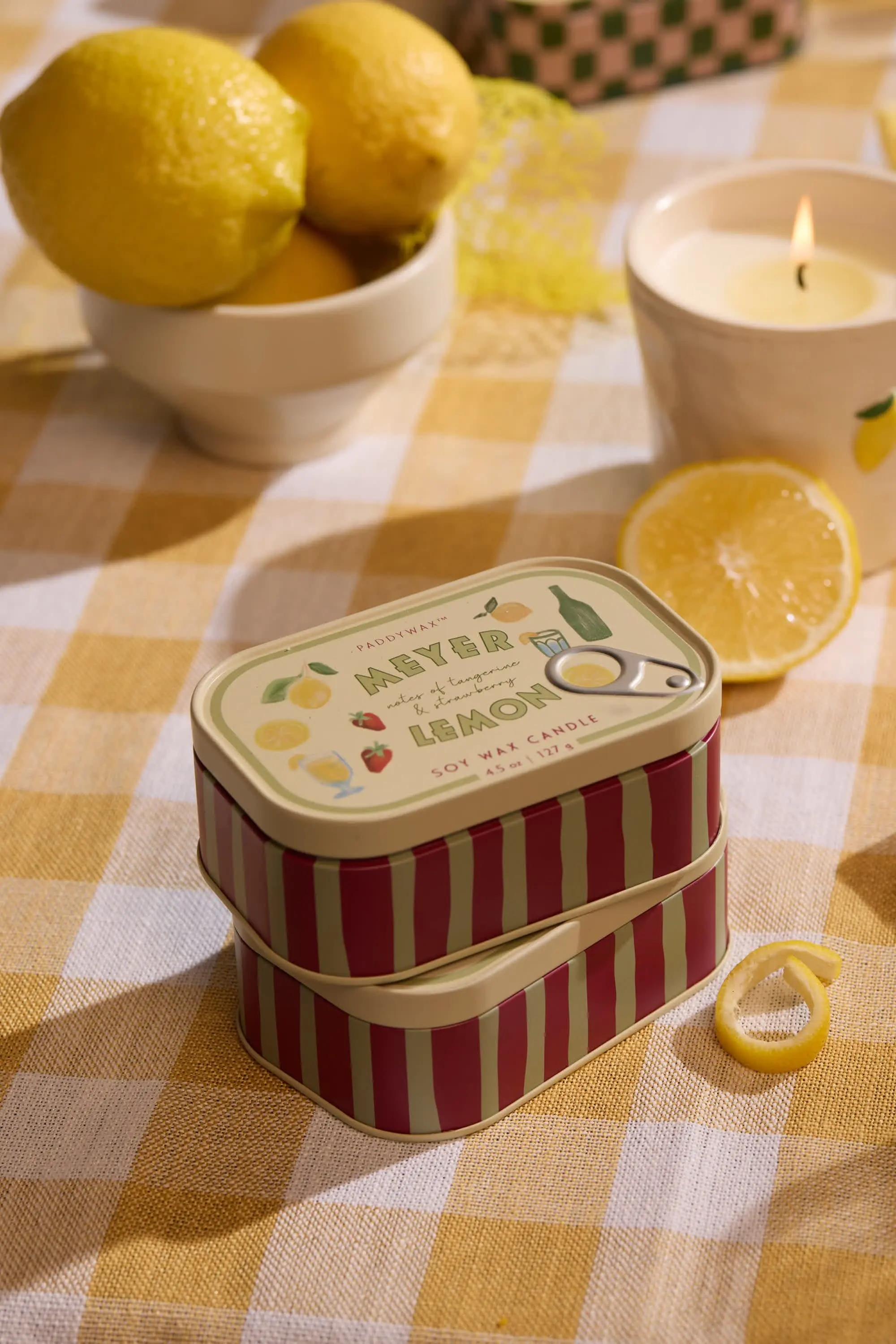 Meyer Lemon - Bistro 4.5 oz Tin Candle - Image 2