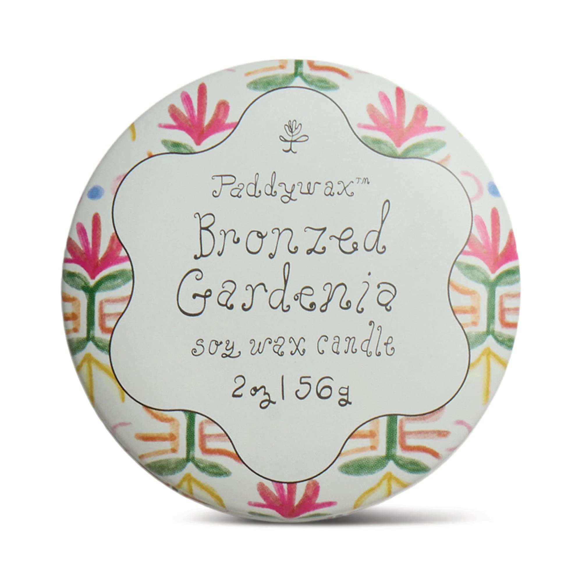 Bronzed Gardenia - Tulip 2 oz Tin Candle - Image 4