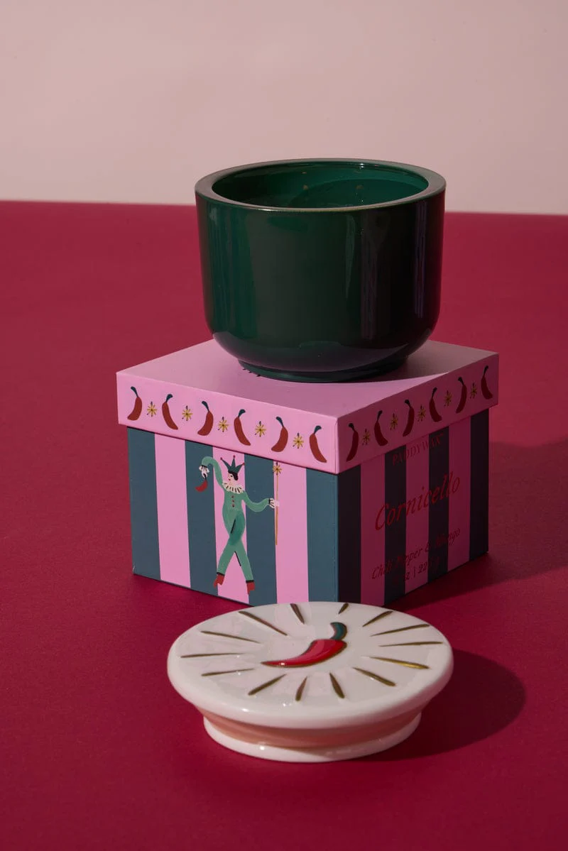 Chili Pepper & Mango - Charmed 8oz Candle - Image 3