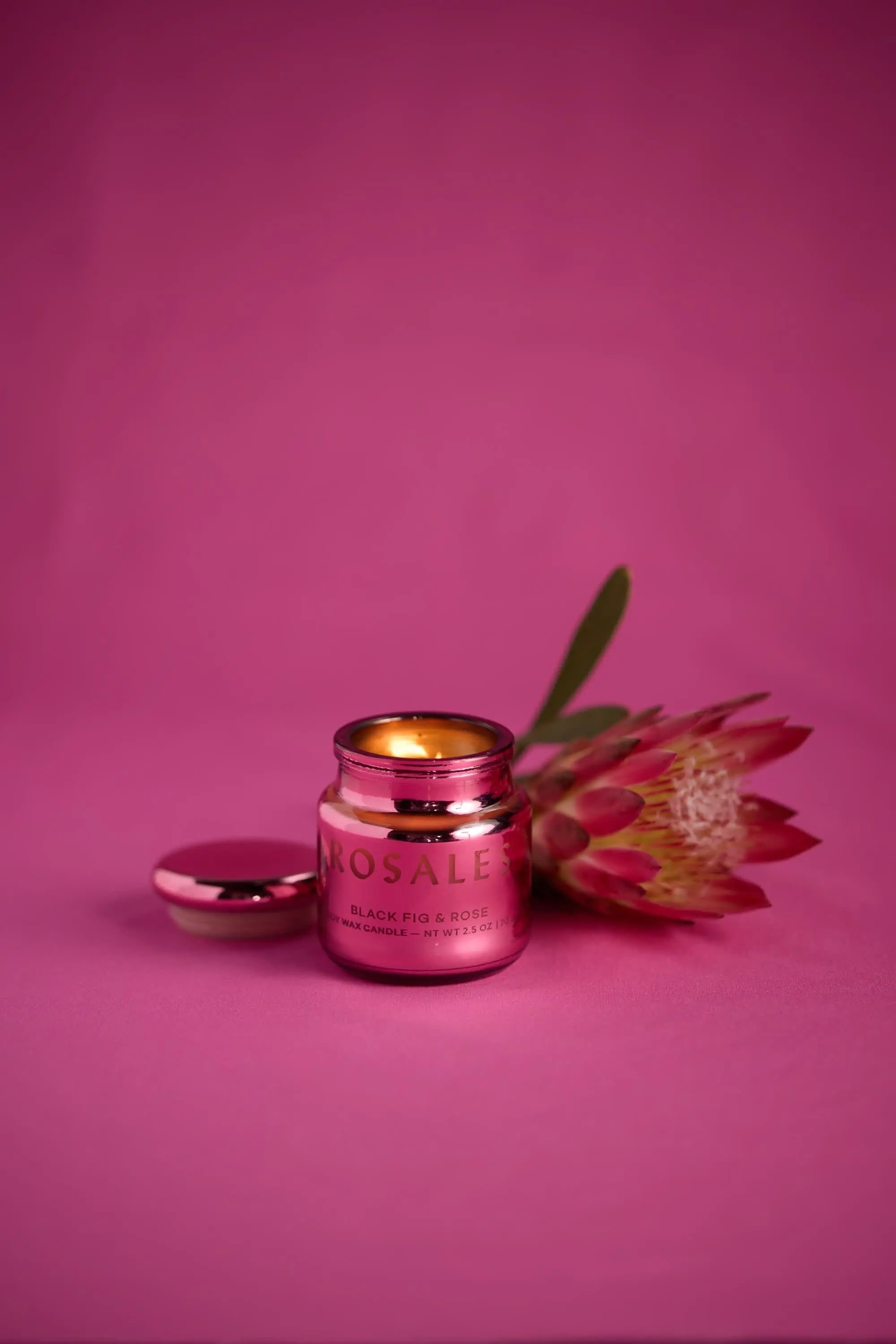 Saffron Rose - Chroma 2.5 oz Candle - Image 2