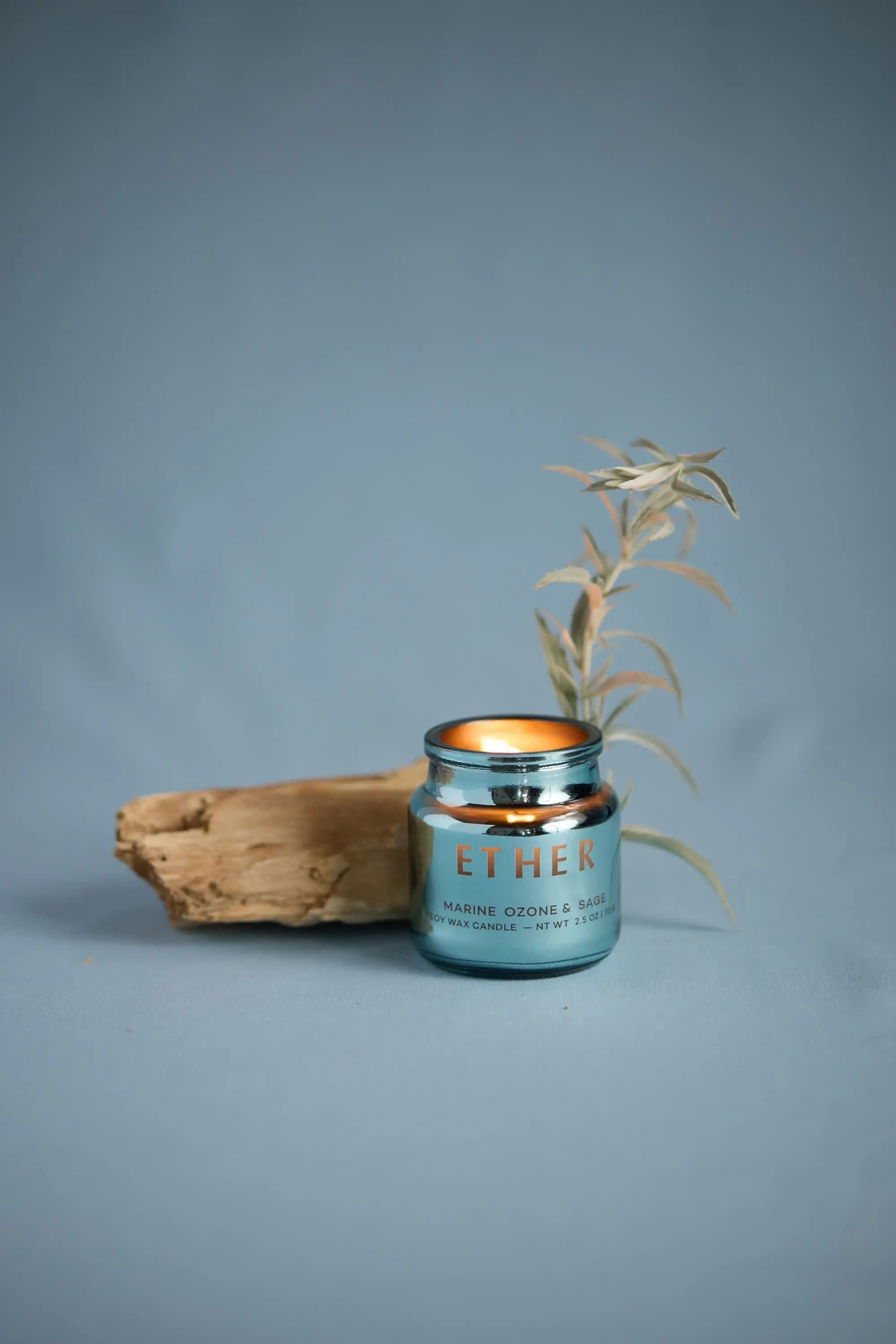 Sea Salt & Sage - Chroma 2.5 oz Candle - Image 2