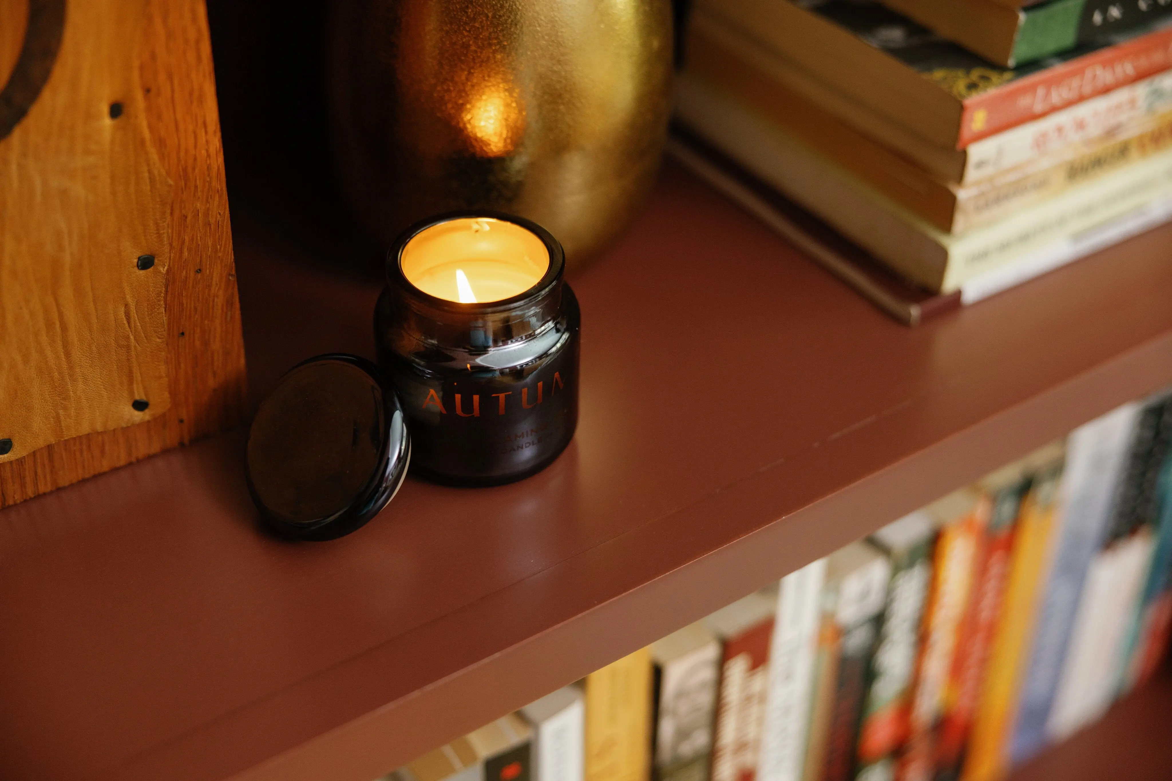 Flaming Pumpkin - Chroma 2.5 oz Candle - Image 2