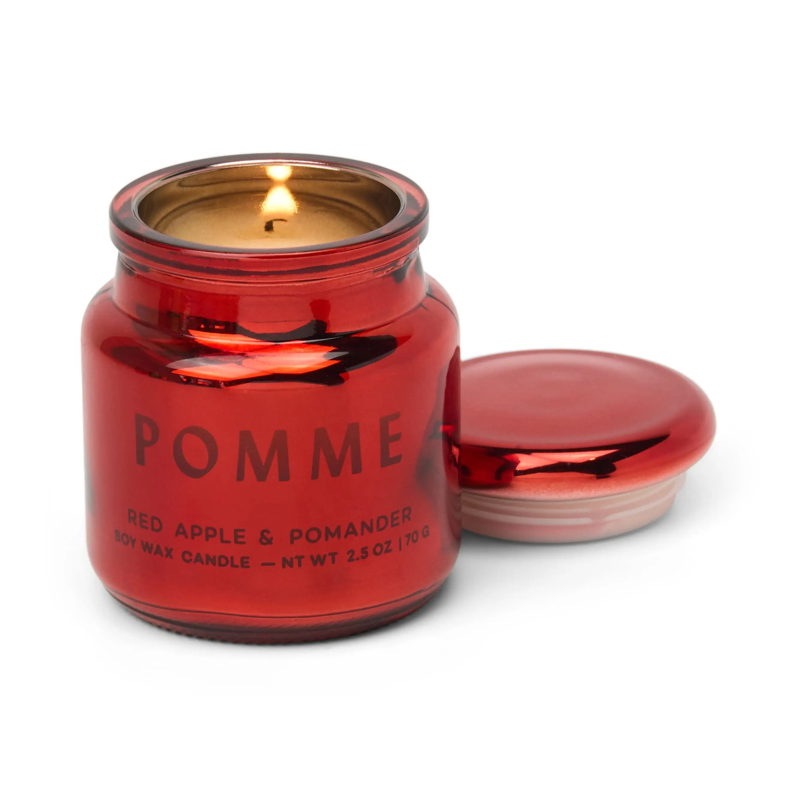 Red Apple & Pomander - Chroma 2.5 oz Candle - Image 3