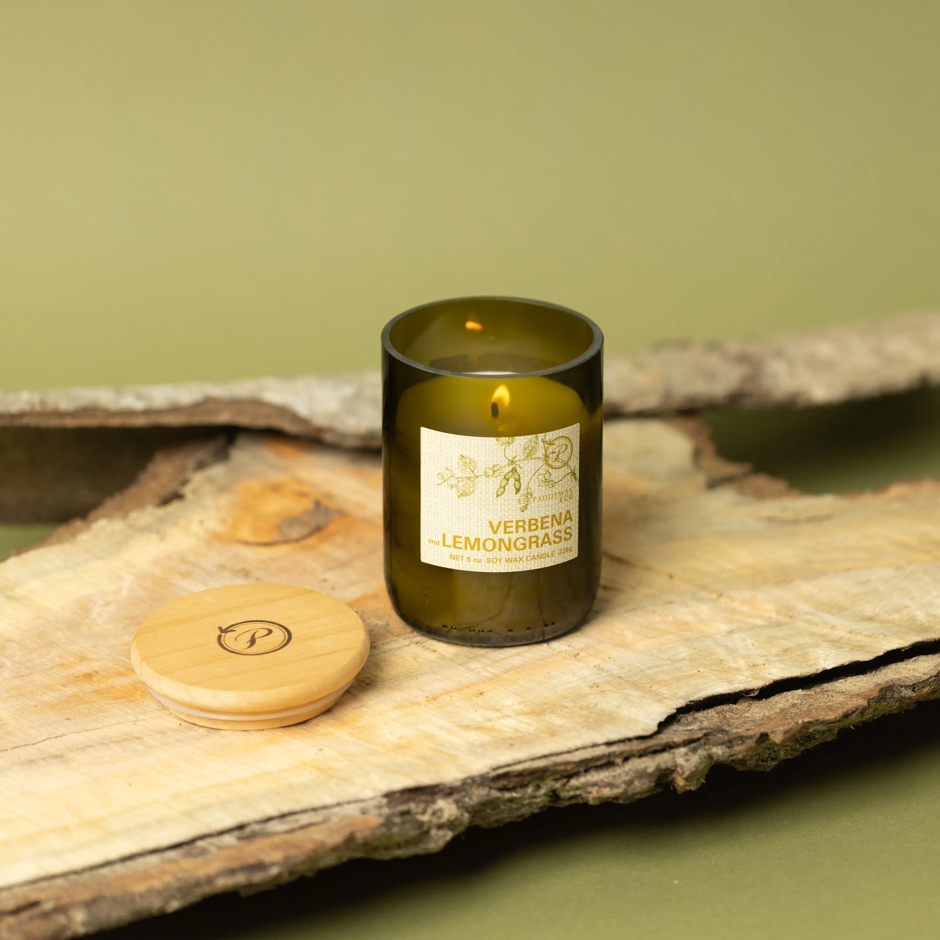 Verbena + Lemongrass - Eco 8 oz Candle - Image 2