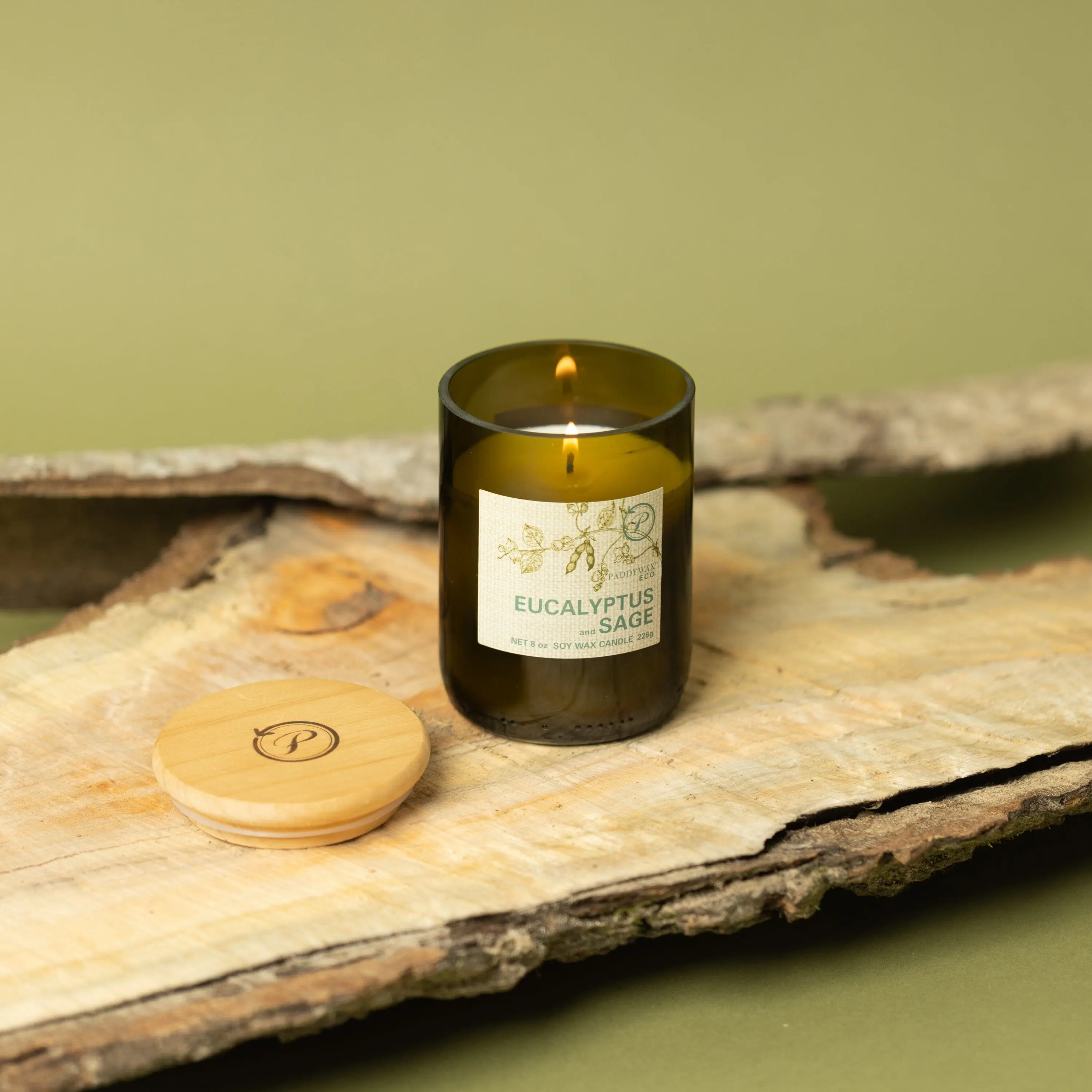 Eucalyptus + Sage - Eco 8 oz Candle - Image 2