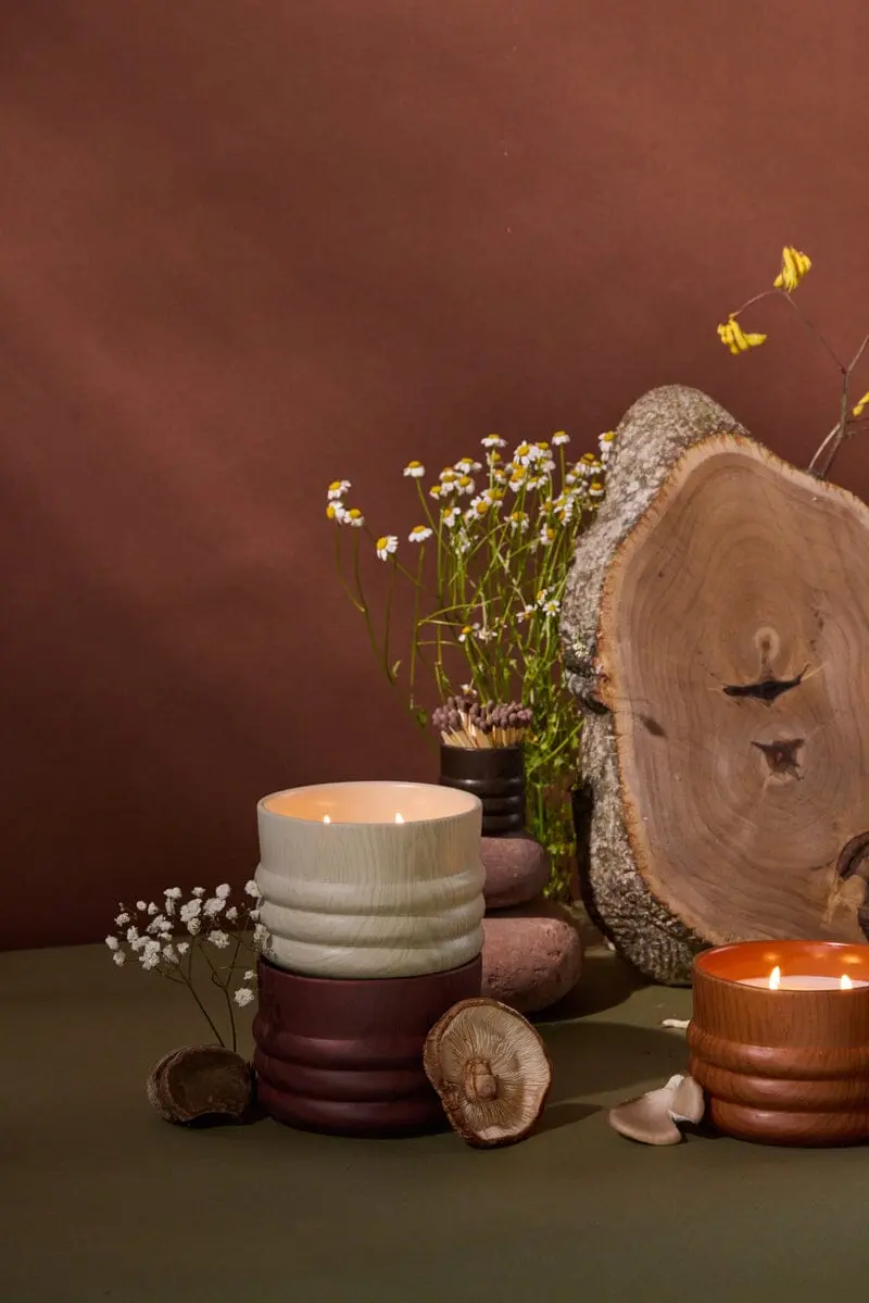 Hinoki Driftwood - Grain 12 oz Candle - Image 2