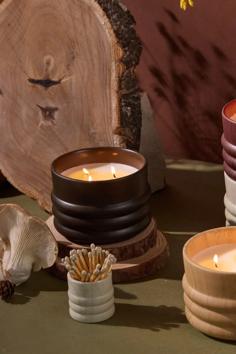 Tobacco & Patchouli - Grain 12 oz Candle - Image 2