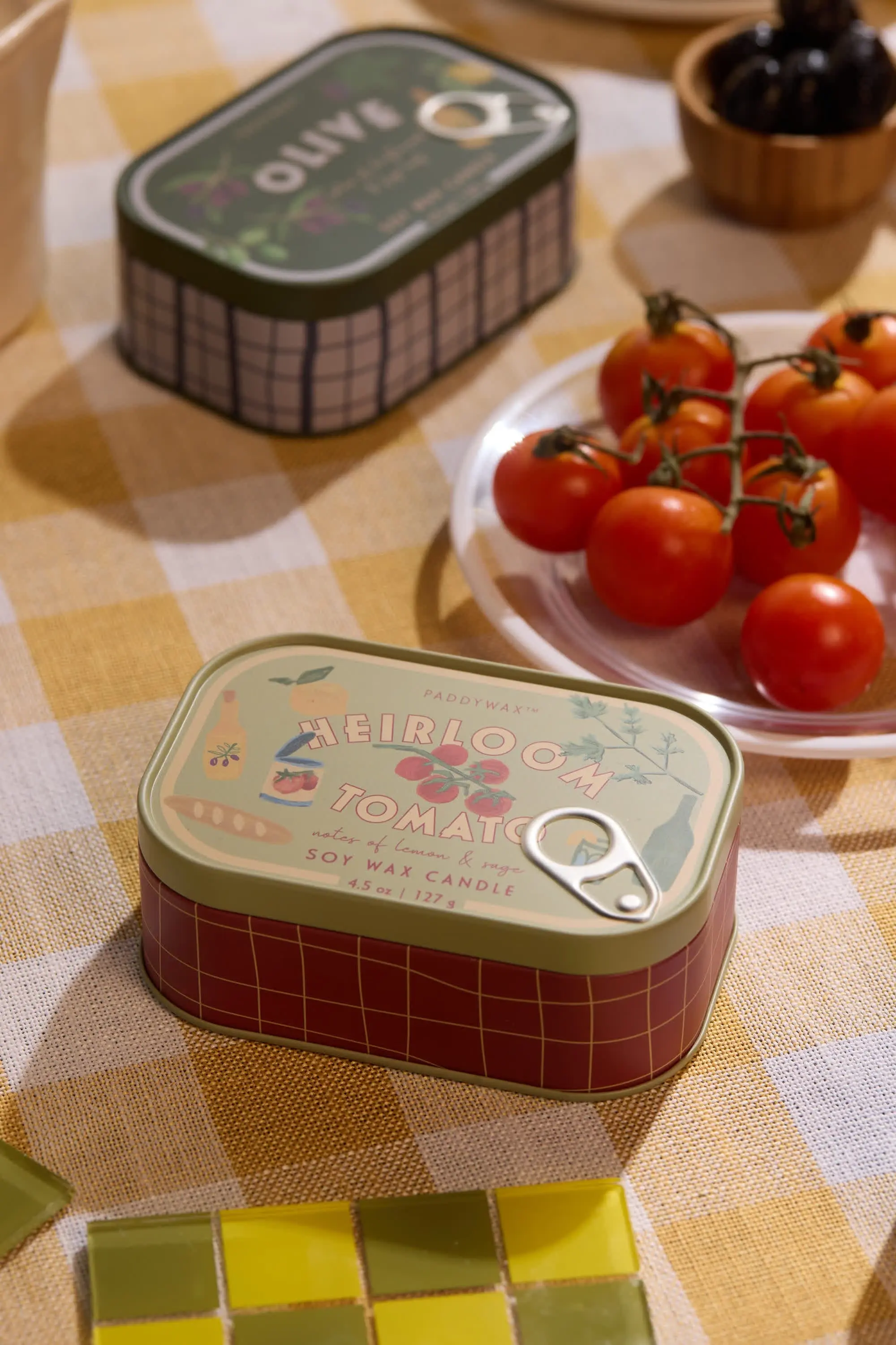 Heirloom Tomato - Bistro 4.5 oz Tin Candle - Image 2