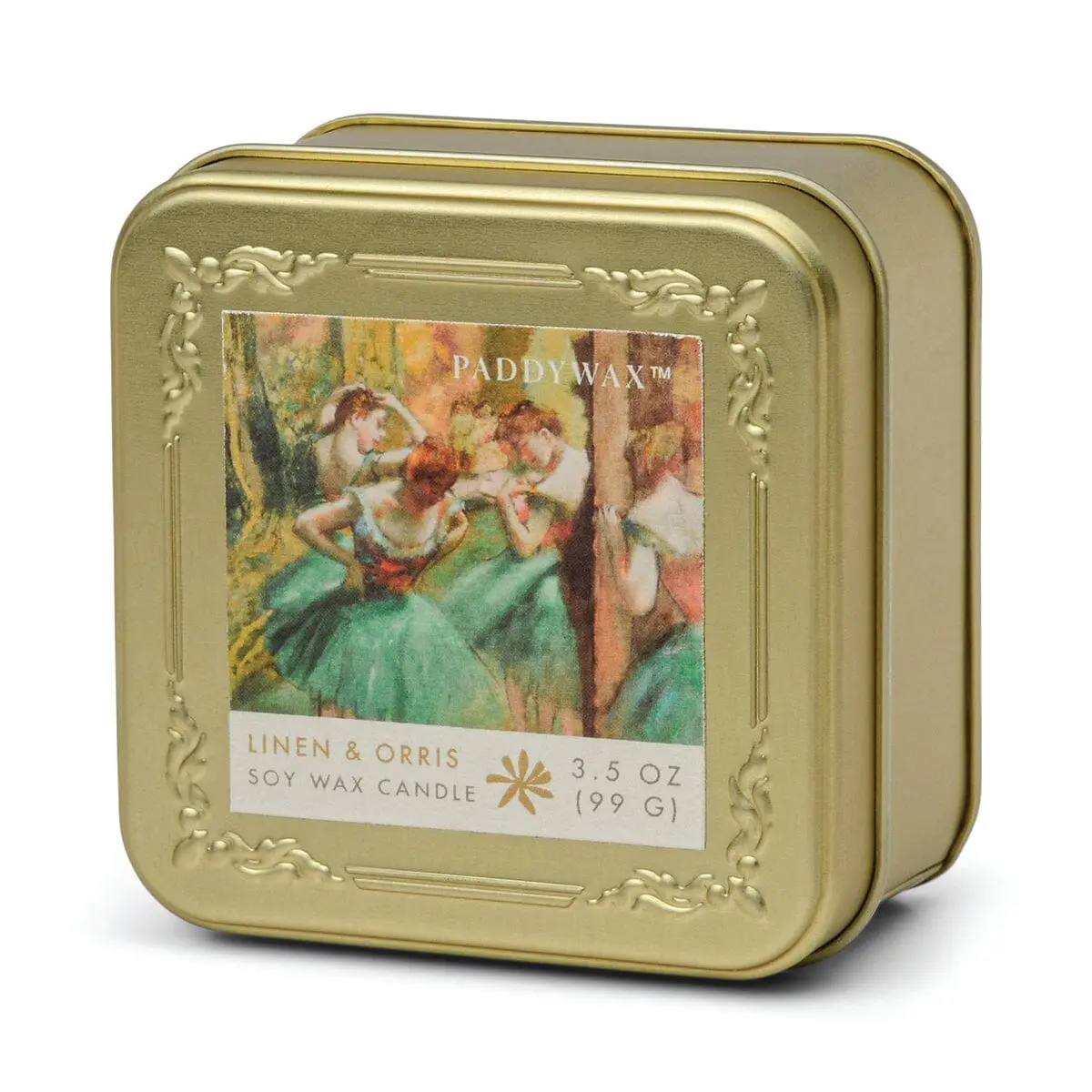Degas French Linen + Orris - Impressionist 3.5 oz Tin Candle