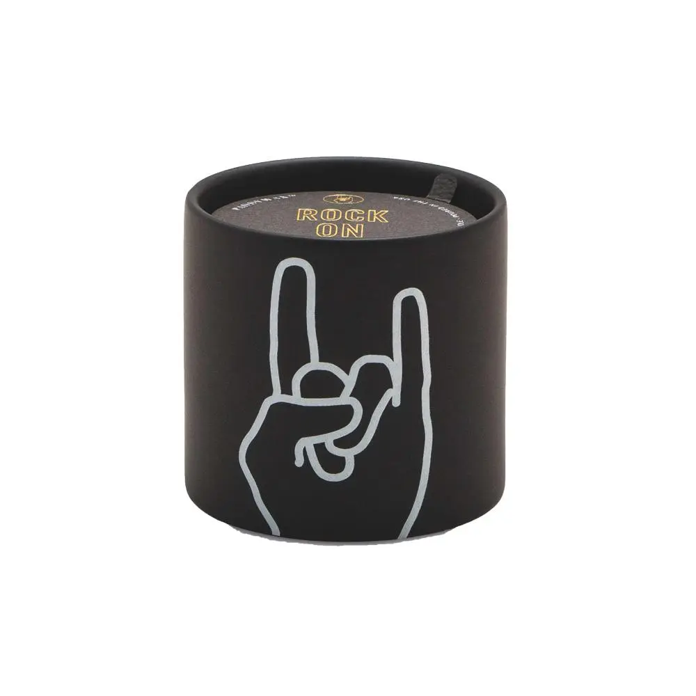 Leather + Oakmoss "Rock On" - Impressions 5.75 oz Candle