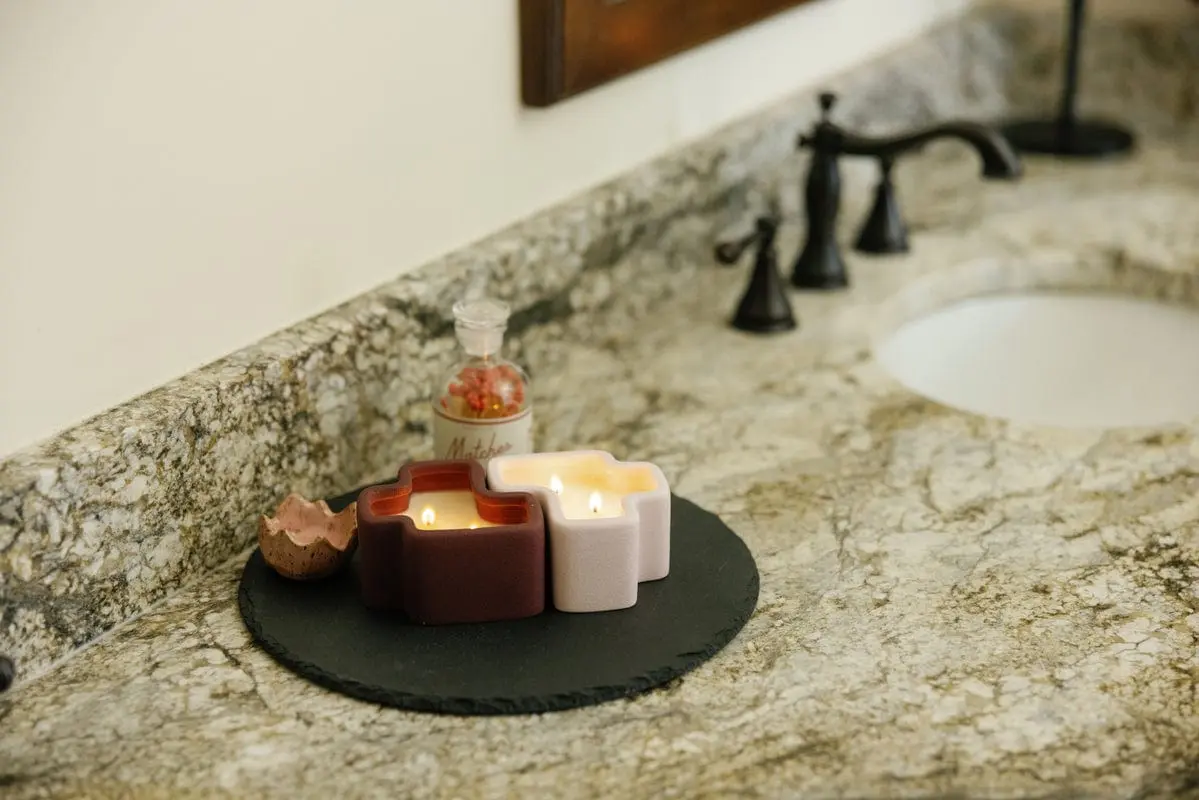 Pink Pistachio & Black Fig - Jigsaw 4 oz Candle Boxed Set - Image 2