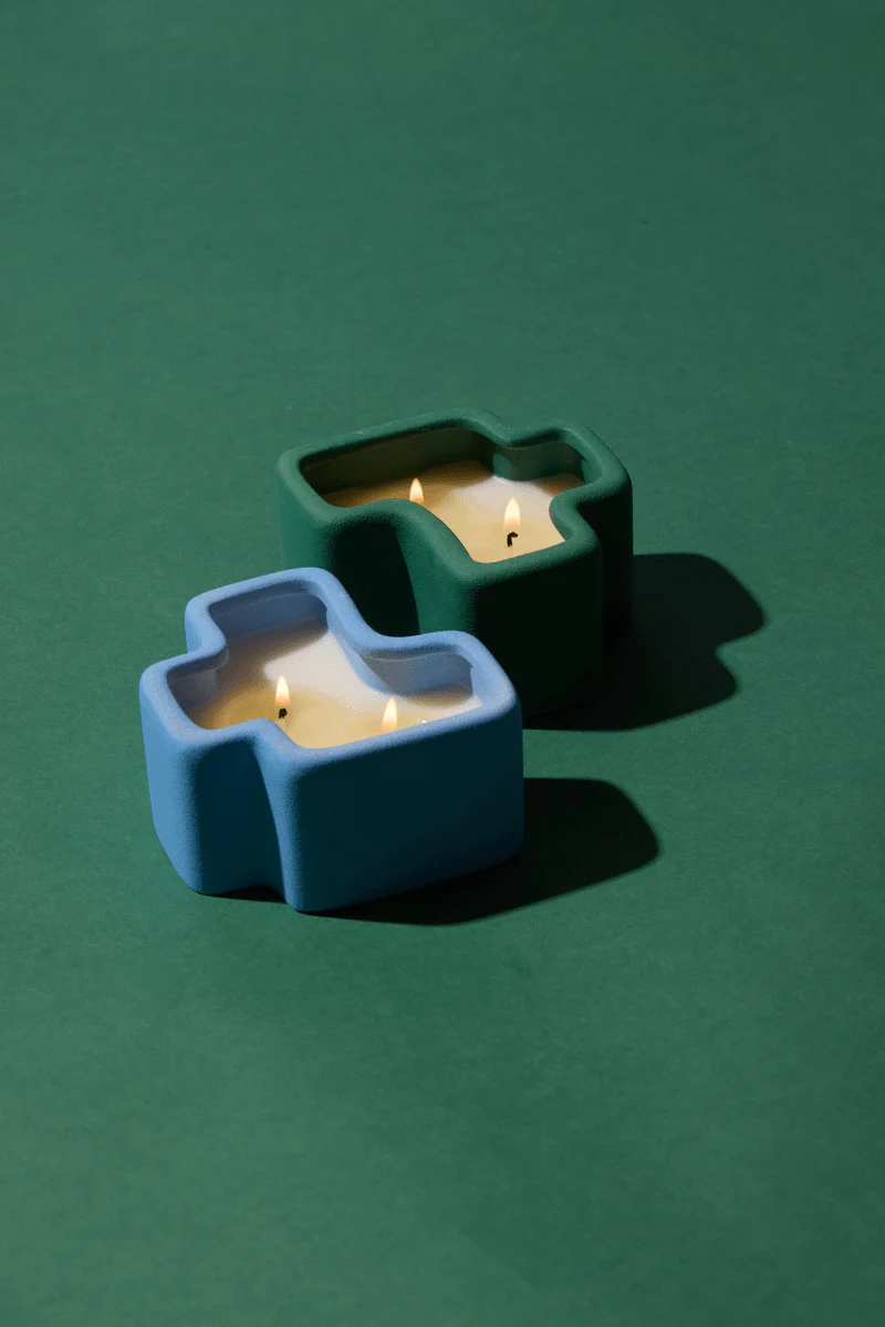 Wild Mint & Misted Lime - Jigsaw 4 oz Candle Boxed Set - Image 2