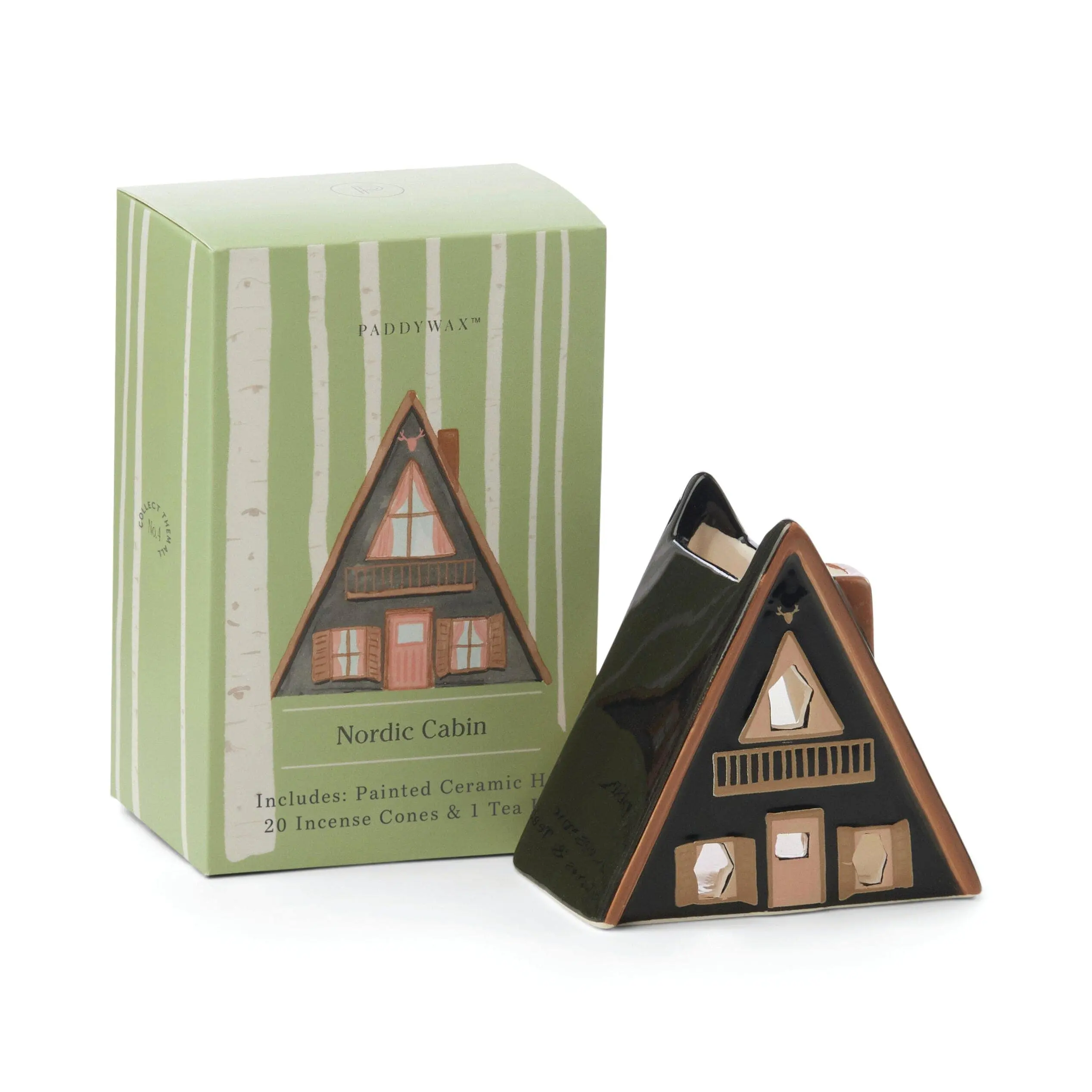 No. 01 The Nordic Cabin - Incense & Tea Light Holder