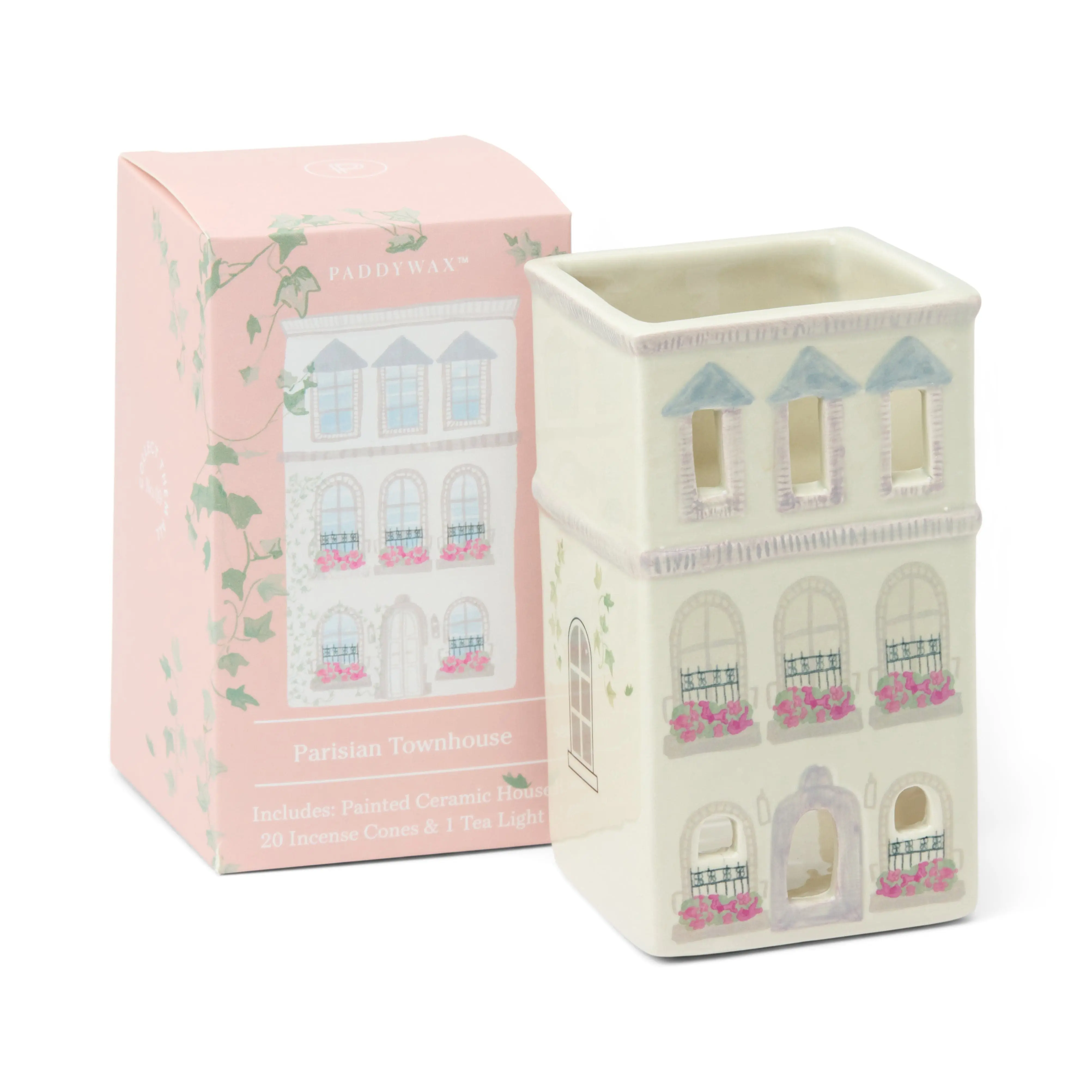 No. 09 The Parisian Townhouse - Incense & Tea Light Holder