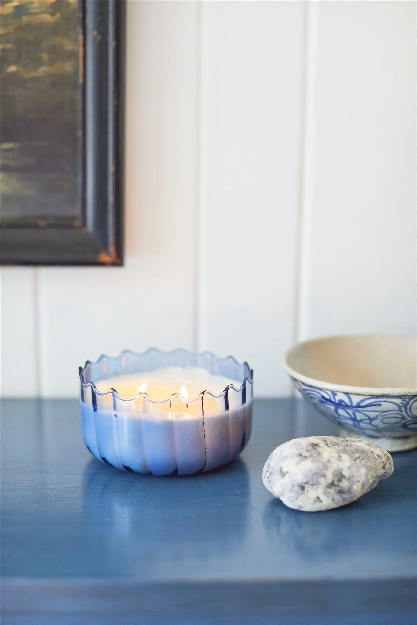 Peppered Indigo - Ripple 12 oz Candle - Image 2