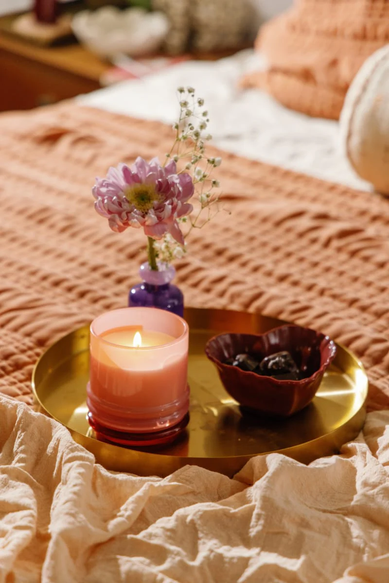 Saffron Rose - Stack 7 oz Candle - Image 2
